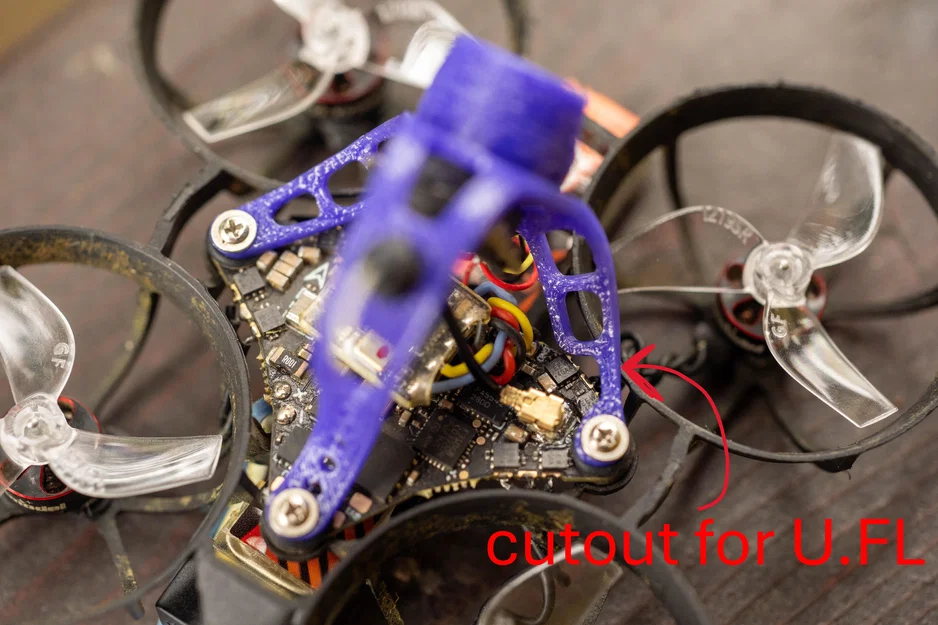 Thay canopy BetaFPV Air65: góc camera thấp (bản thay thế) - Image 2