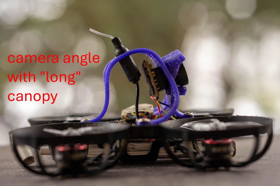 Thay canopy BetaFPV Air65: góc camera thấp (bản thay thế) - Image 4