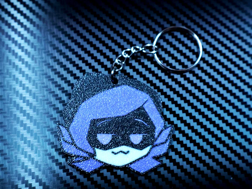 Móc khóa Uzi Murder Drones – Glitch Pin - Image 2