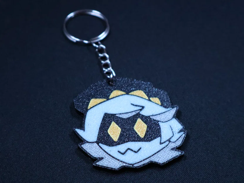 Móc khóa N Murder Drones Glitch pin (in nhiều màu) - Image 2