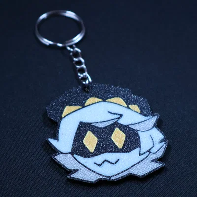 Móc khóa N Murder Drones Glitch pin (in nhiều màu)