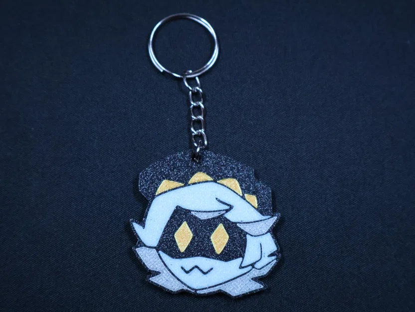 Móc khóa N Murder Drones Glitch pin (in nhiều màu) - Image 3