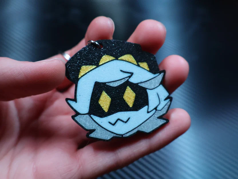 Móc khóa N Murder Drones Glitch pin (in nhiều màu) - Image 4