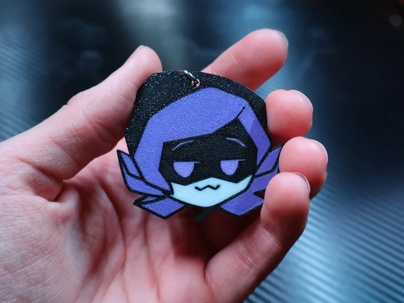 Móc khóa Uzi Murder Drones – Glitch Pin - Image 4