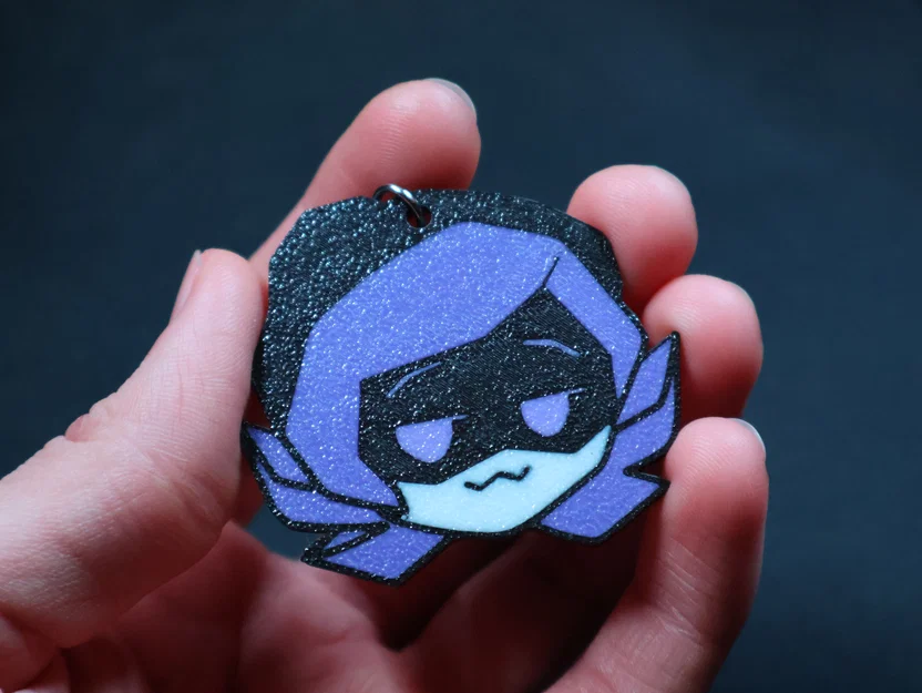 Móc khóa Uzi Murder Drones – Glitch Pin - Image 5