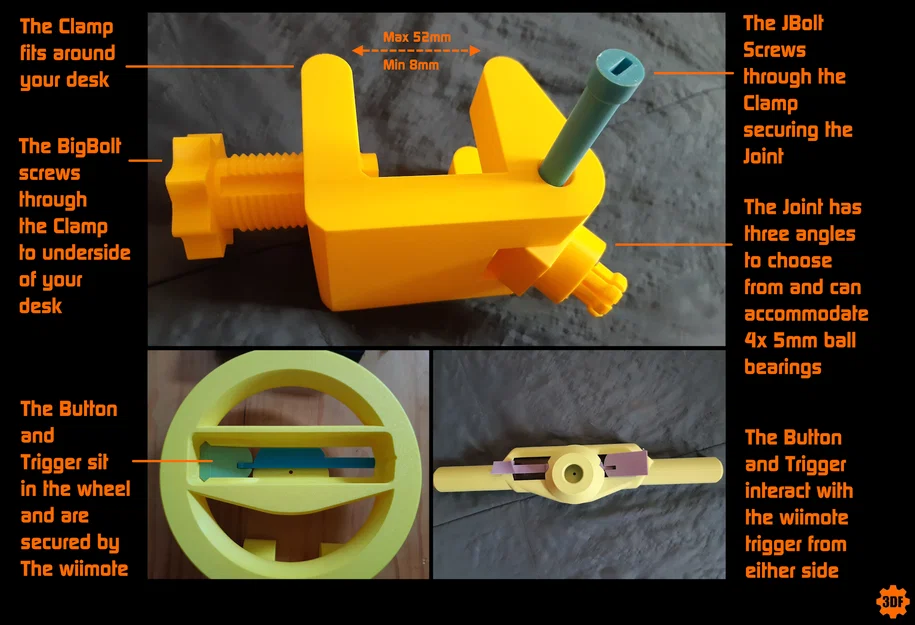 Hệ thống vô lăng Wii Steering System - Image 3