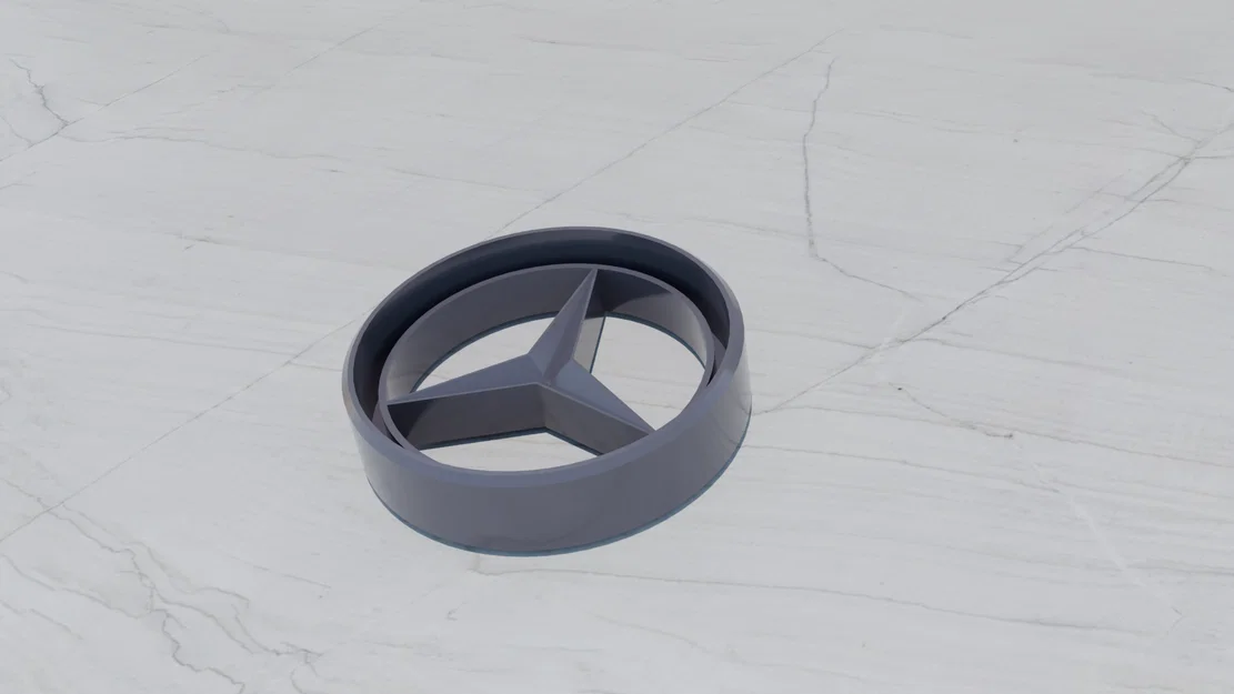 Khuôn cắt bánh quy Mercedes in 3D độc đáo cho tín đồ xe hơi - Image 1