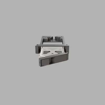 Drivebay hotswap 2.5" SATA với lò xo gài Print-in-Place