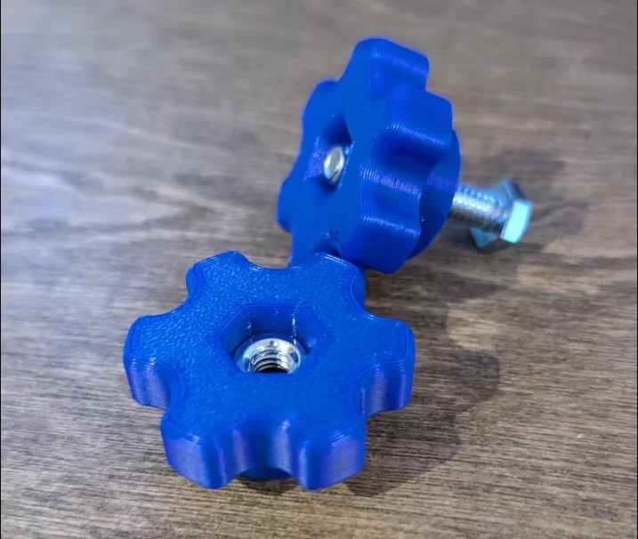 Núm vặn cho đai ốc lục giác 1/4 (Knob 1/4" Nut) - Image 1