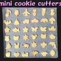 Bộ khuôn cắt bánh quy mini (mini cookie cutter set) 2–3cm - Thumbnail 1