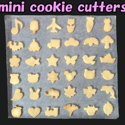 Bộ khuôn cắt bánh quy mini (mini cookie cutter set) 2–3cm