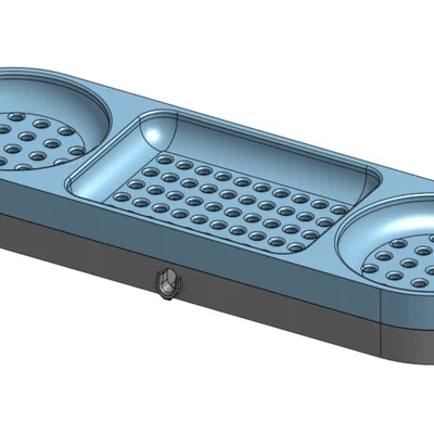 Kệ Đựng Miếng Rửa Chén và Bàn Chải Nhà Bếp