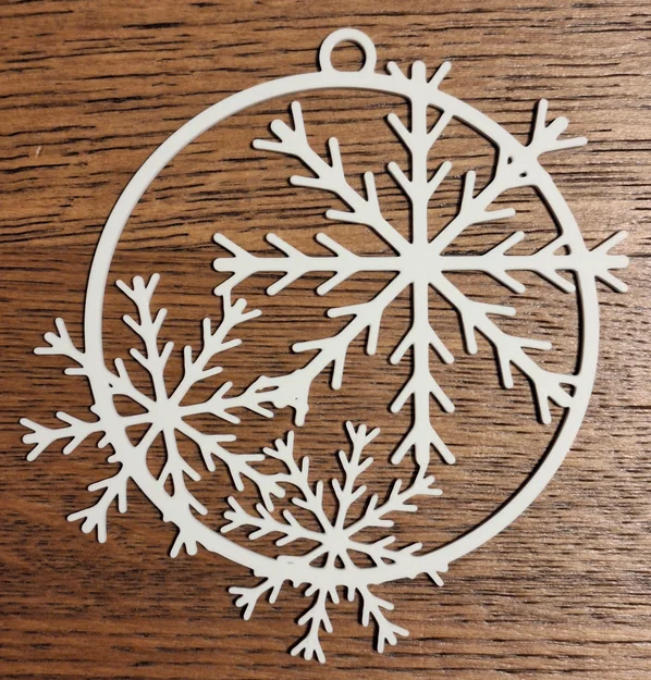 Phụ kiện trang trí cửa hình bông tuyết độc đáo cho Giáng sinh - Image 1