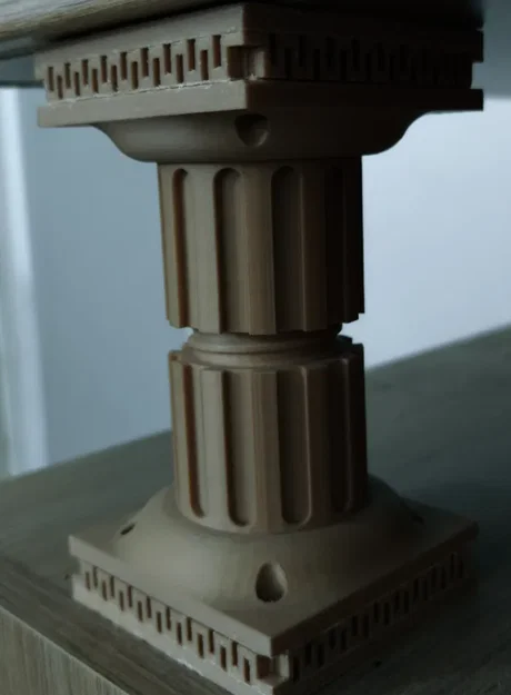 Chân kê nội thất cột Hy Lạp (Greek Column furniture riser) - Image 2