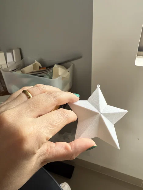 Ngôi Sao Trang Trí (In Phẳng) – Ornament Star (Flat Print) - Image 3