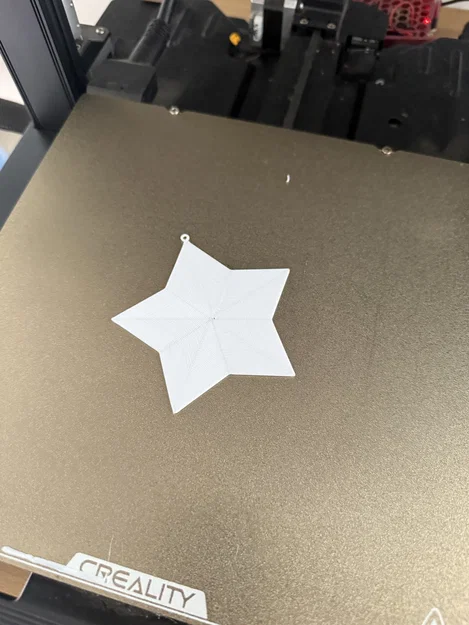 Ngôi Sao Trang Trí (In Phẳng) – Ornament Star (Flat Print) - Image 4