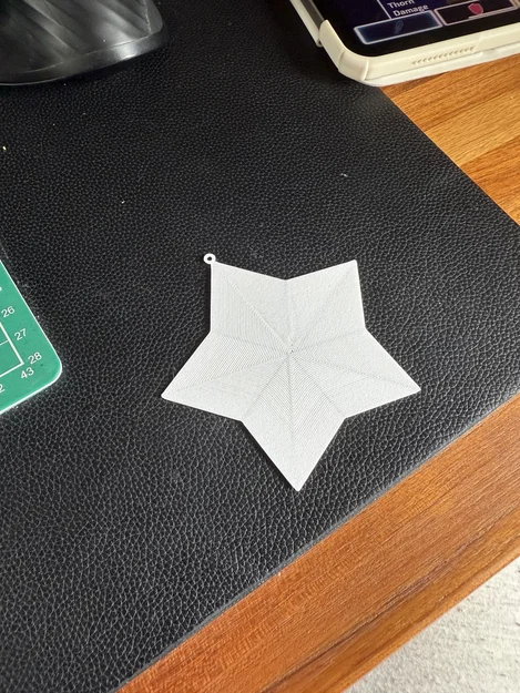 Ngôi Sao Trang Trí (In Phẳng) – Ornament Star (Flat Print) - Image 5