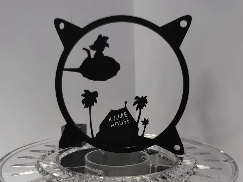 Tấm lưới che quạt 120mm hình Dragon Ball - Kame House cho PC - Image 1