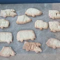 Van Life Cookies?! Bộ Khuôn Cắt Bánh Camper & Caravan - Thumbnail 3