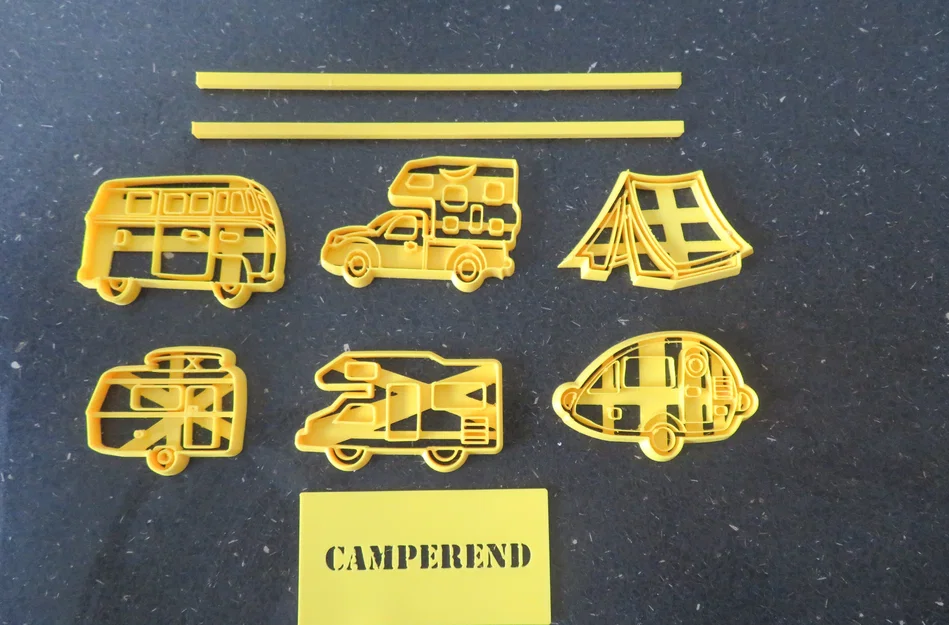 Van Life Cookies?! Bộ Khuôn Cắt Bánh Camper & Caravan - Image 4