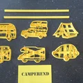 Van Life Cookies?! Bộ Khuôn Cắt Bánh Camper & Caravan - Thumbnail 4