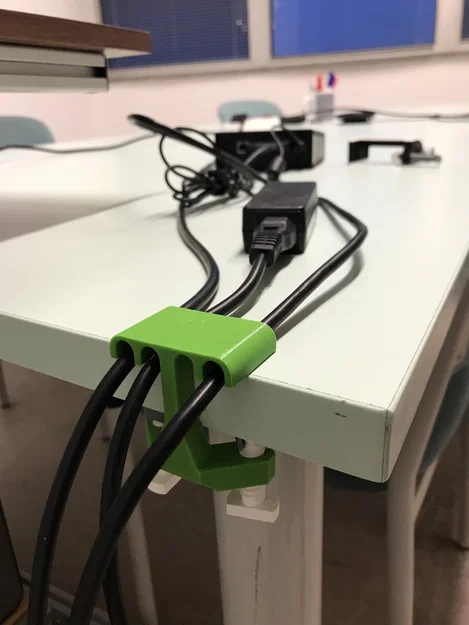 Kẹp Bàn Dẫn Hướng Cáp (Cable Guide Desk Clamps) - Image 5