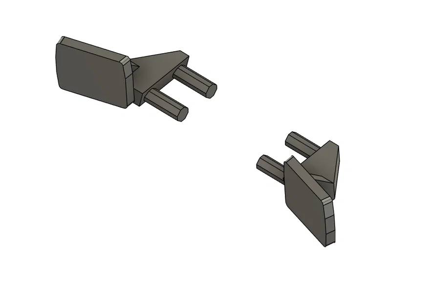 Gương chiếu hậu thay thế cho xe điều khiển TRX4M Chevrolet K10 - Image 1