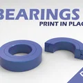 Bạc đạn in 3D (Print-in-Place) chuẩn DIN 625 tiện dụng - Thumbnail 1