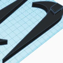 Mẫu Jibbitz Logo Nike 3D trang trí dép Crocs cực chất