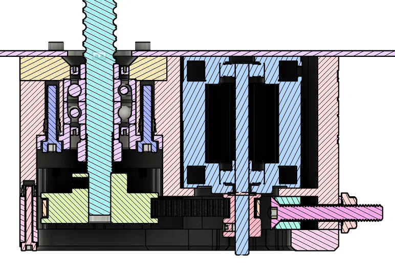 Nâng cấp trục Z cho máy in VCORE 4.0 với Ballscrew SFU1204 - Image 11