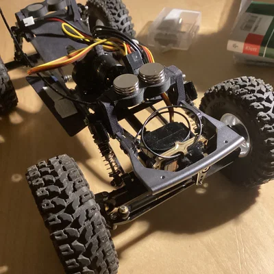 Ngàm gắn nam châm cho Scx24 LGRP Comp Chassis (12x2mm)