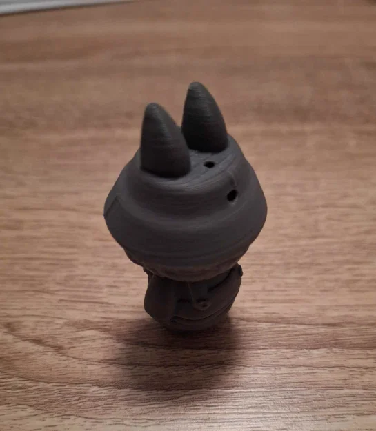 Mô hình Labubu keyring – Phụ kiện móc khóa tự in 3D cực đáng yêu - Image 1