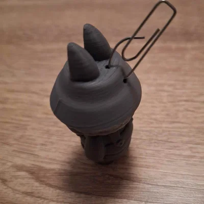 Mô hình Labubu keyring – Phụ kiện móc khóa tự in 3D cực đáng yêu