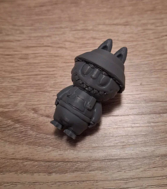 Mô hình Labubu keyring – Phụ kiện móc khóa tự in 3D cực đáng yêu - Image 3