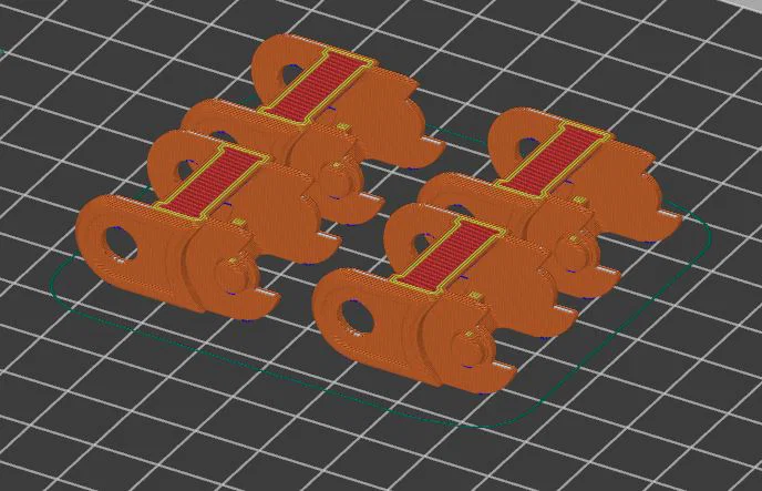 Mắt xích dẫn cáp 10x15 R18 cho máy in 3D V-Minion bền bỉ - Image 2