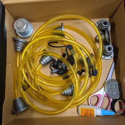 Connector ống chân Ghostbusters dùng nam châm Harbor Freight