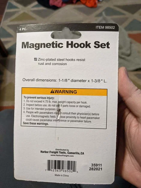 Connector ống chân Ghostbusters dùng nam châm Harbor Freight - Image 9