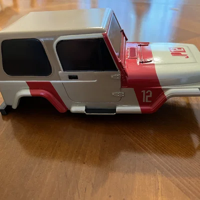 Vỏ Jeep Wrangler cho TRX4M (Jeep Wrangler Body For Trx4m)