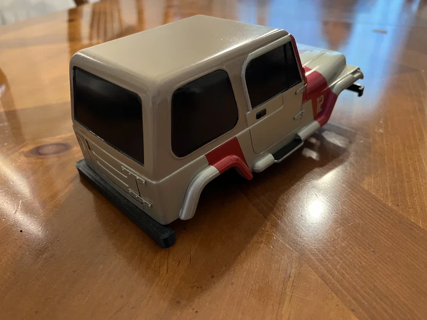 Vỏ Jeep Wrangler cho TRX4M (Jeep Wrangler Body For Trx4m) - Image 4