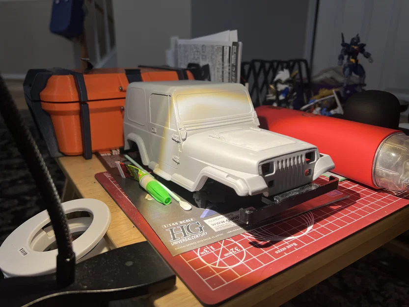 Vỏ Jeep Wrangler cho TRX4M (Jeep Wrangler Body For Trx4m) - Image 6