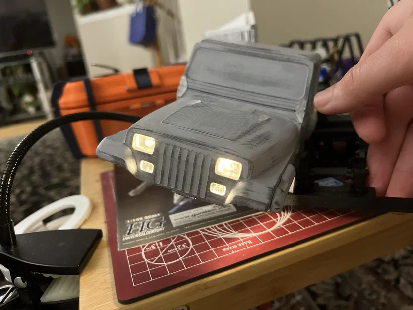 Vỏ Jeep Wrangler cho TRX4M (Jeep Wrangler Body For Trx4m) - Image 7
