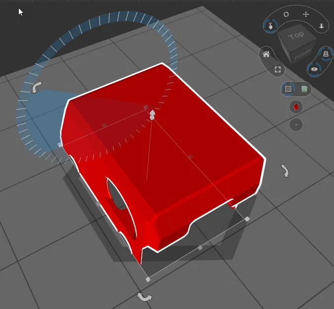 Qidi 4 Plus Toolhead Blank – Toolhead bịt kín lỗ gió để mod - Image 1