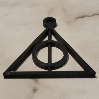 Bông Tai Deathly Hallows / Đồ Trang Trí Cây Thông Noel