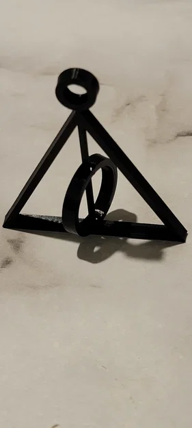 Bông Tai Deathly Hallows / Đồ Trang Trí Cây Thông Noel - Image 2