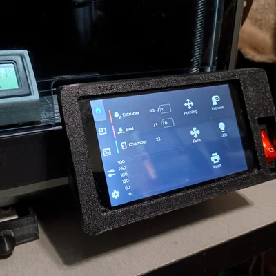Dời vị trí công tắc nguồn ra mặt trước cho Creality K1 / K1C