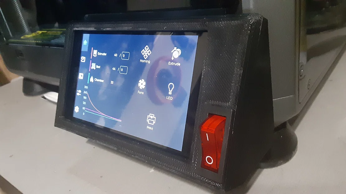 Dời vị trí công tắc nguồn ra mặt trước cho Creality K1 / K1C - Image 2