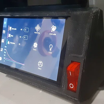 Dời vị trí công tắc nguồn ra mặt trước cho Creality K1 / K1C