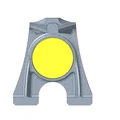 Bộ cố định nắp kính cho Qidi Plus 4 kèm logo QIDI - Thumbnail 3