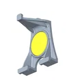 Bộ cố định nắp kính cho Qidi Plus 4 kèm logo QIDI - Thumbnail 5