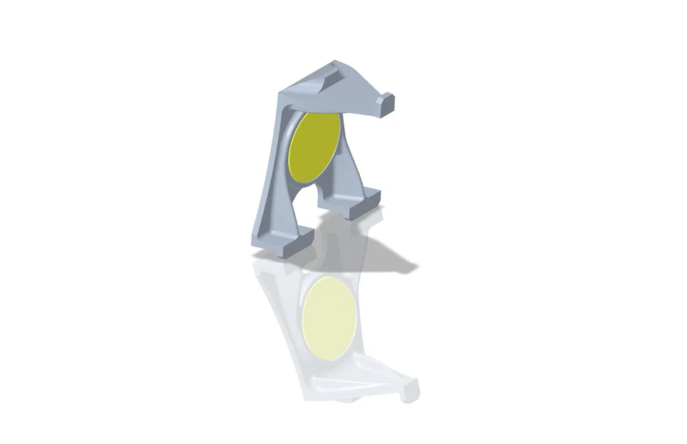 Bộ cố định nắp kính cho Qidi Plus 4 kèm logo QIDI - Image 6